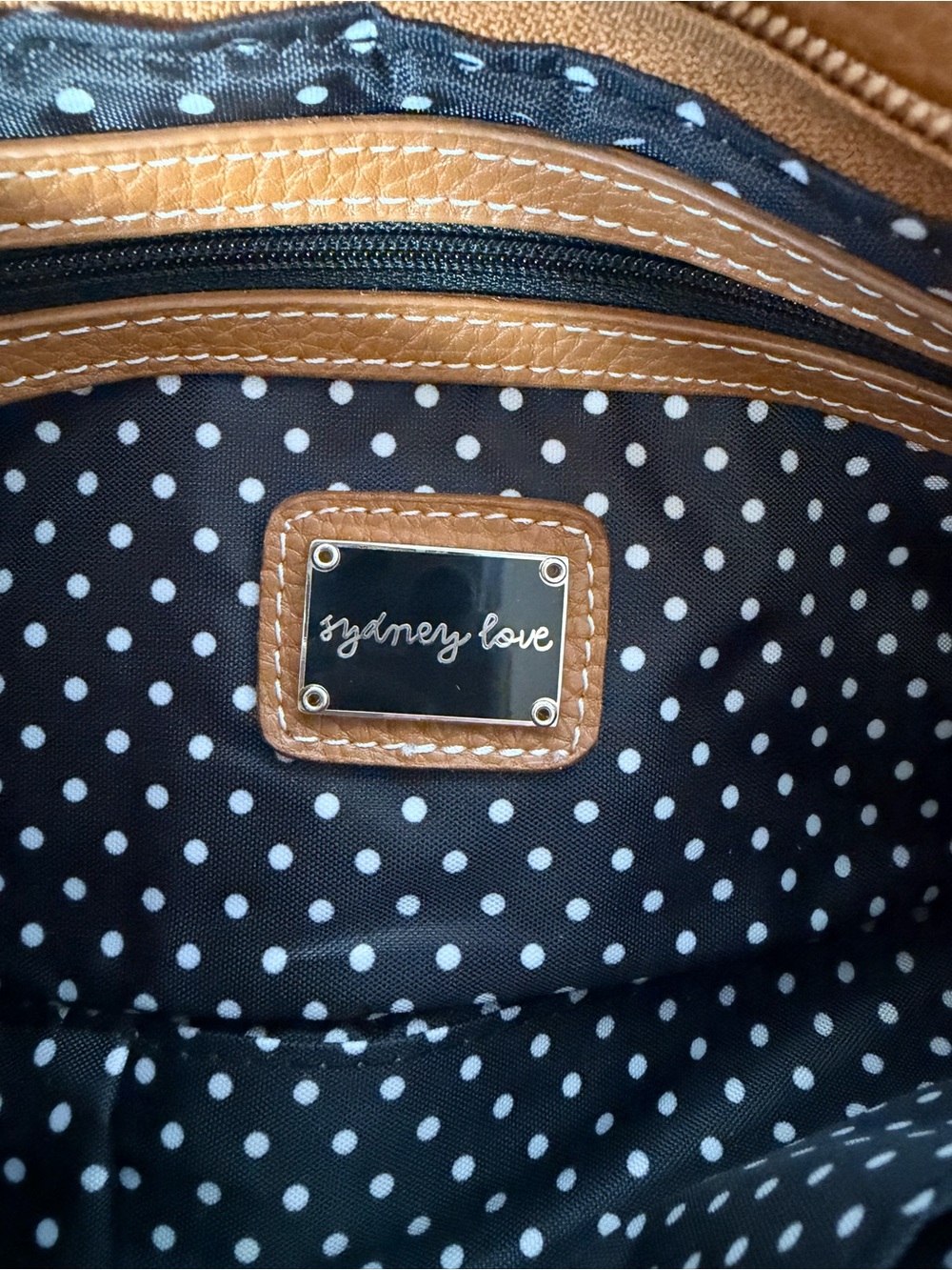Y2K-style dog print shoulder bag by  Sydney Love, NWOT - Picture 4 of 5